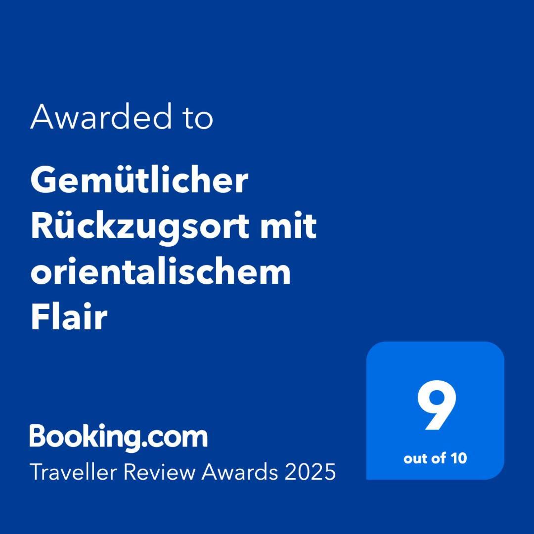 Gemuetlicher Rueckzugsort Mit Orientalischem Flair Leipzig Exterior foto